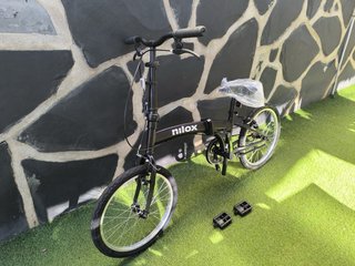 Bicicleta Nilox plegable nueva