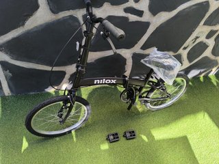 Bicicleta Nilox plegable nueva