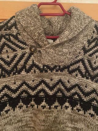 Jersey Invierno Easy Wear Marrón y Gris