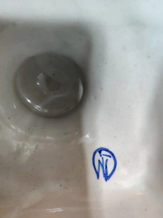 Jarrones de cerámica antiguos, par