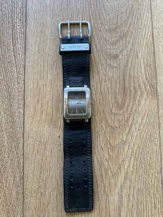 Orologio Guess Vintage Y2K Argento e Nero