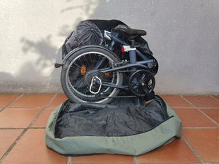 Bicicleta plegable Oxylane 500