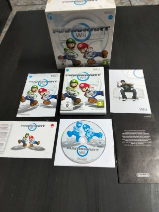 Mario Kart Wii con Wii Wheel