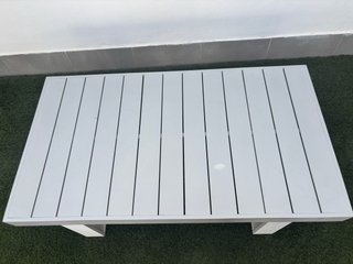 Tavolo da giardino in alluminio