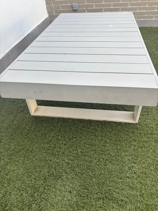 Tavolo da giardino in alluminio