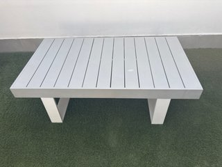 Tavolo da giardino in alluminio