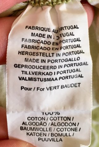 Sábanas Cuna Bebé Vertbaudet 120x60
