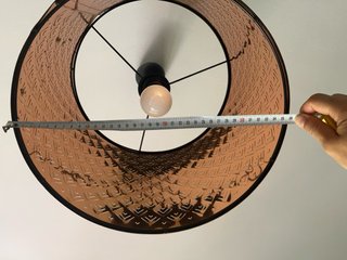 Lámpara de techo Ikea metálica