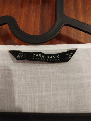 Camisa Lino Blanca Manga Larga