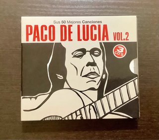 Paco de Lucía Sus 50 Mejores Canciones Vol.2 3CDs