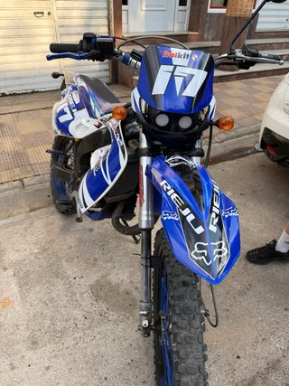 Rieju MRX 50cc Azul y Blanca