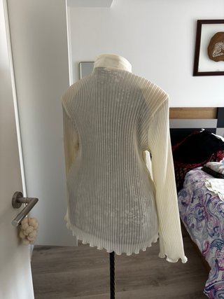 Blusa/Camisa elegante blanca talla única