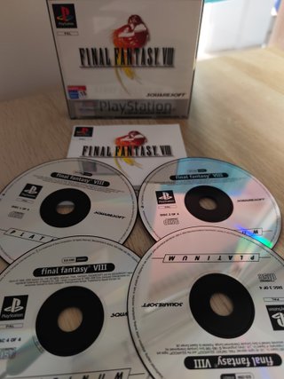 Final Fantasy VIII PS1 Platinum