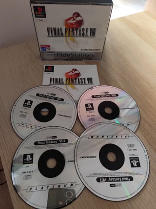 Final Fantasy VIII PS1 Platinum