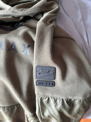 Sudadera Nike Air Max Verde Oliva