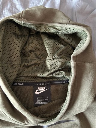 Sudadera Nike Air Max Verde Oliva