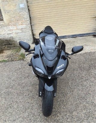 Kawasaki Ninja ZX6R Negra
