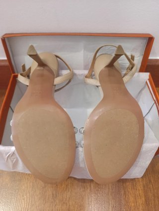 Sandalias Bibi Lou Nude con Pedrería talla 38