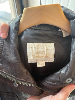 Chaqueta de Piel Timberland Marrón
