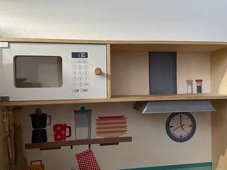 Cocinita de madera infantil