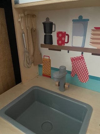 Cocinita de madera infantil