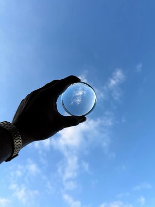 Lensball per fotografia paesaggistica