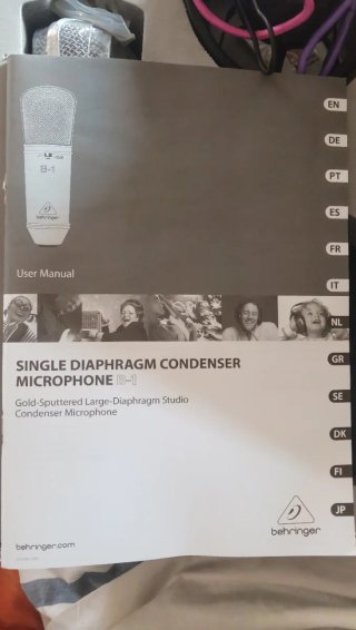 Behringer B-1 Micrófono Condensador