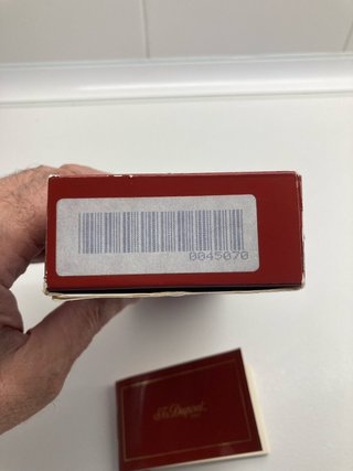 Bolígrafo Dupont Chapado en Oro