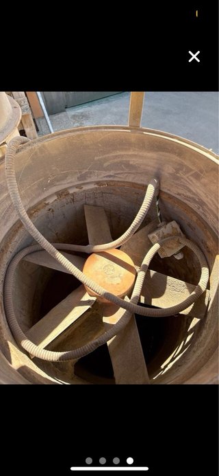 Turbina Extractora Industrial Gran Caudal trifasic