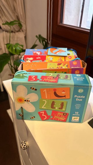 Puzzles infantiles Duo +2 y +3 años