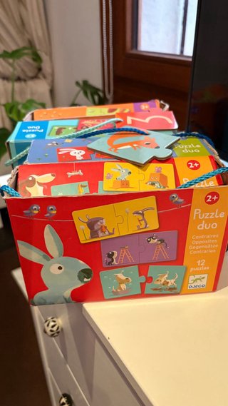 Puzzles infantiles Duo +2 y +3 años