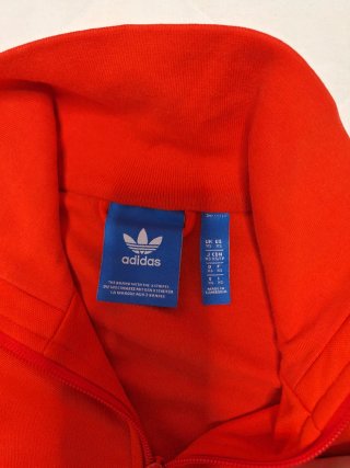 Chaqueta Adidas Roja y Blanca