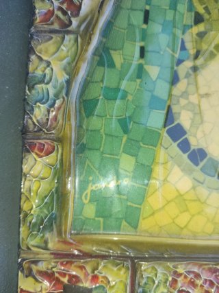 Mosaico Virgen estilo Jandro