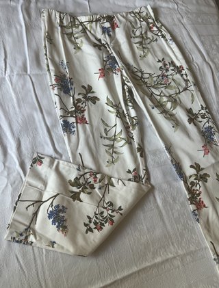 Pantalón Zara Estampado Talla L