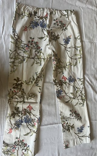 Pantalón Zara Estampado Talla L