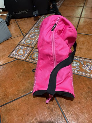 Patines blancos talla 32 + fundas y bolsa