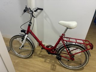Bicicleta Paseo Plegable DoceVita Roja