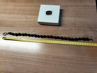 Collar artesanal madera mujer 40cm