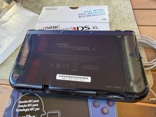Nintendo 3DS XL Azul Metálico TOP IPS