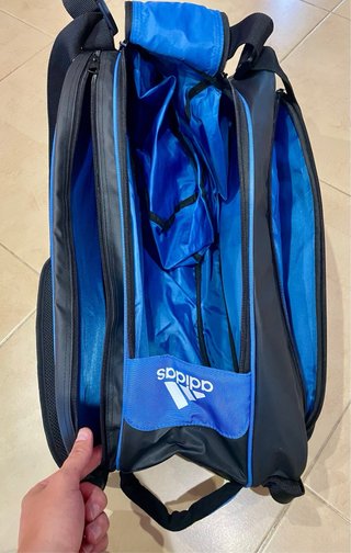 Mochila Pádel Adidas Azul y Negra