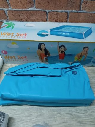 Intex Piscina Desmontable Cuadrada