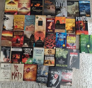 Pack de libros (se pueden seleccionar)