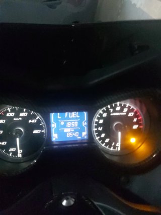 Moto Scooter gris