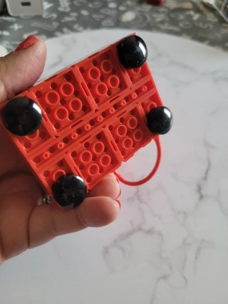 Teléfono Retro Lego Colección Rojo