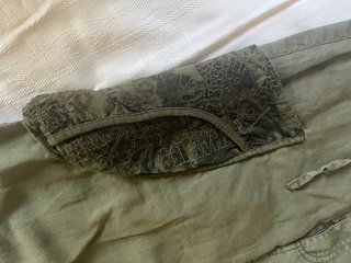 Falda Desigual Verde Militar Talla 36