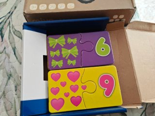 Set Puzles Educativos Los Números 3-5 Años