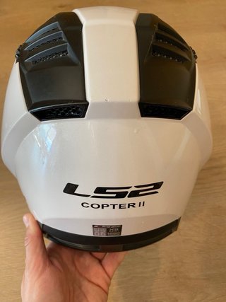 Casco LS2 Copter 2 Talla XS Blanco