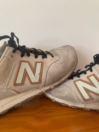Zapatillas New Balance 574 Beige y Marrón 42,5