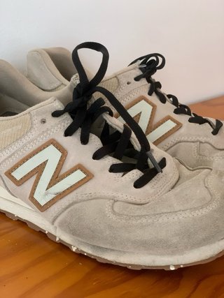 Zapatillas New Balance 574 Beige y Marrón 42,5