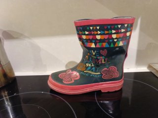 Botas de agua niña talla 34 estampadas